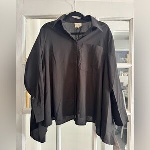 Tuckernuck Button down swing cape Shirt NWT